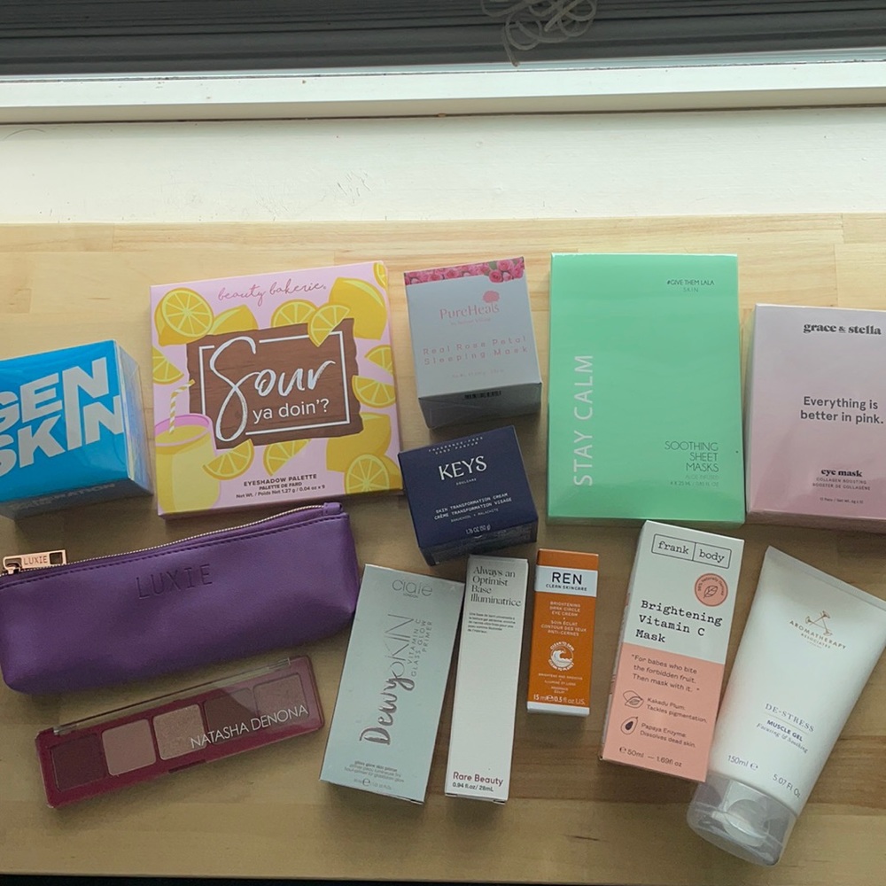 MASSIVE bundle of skincare and makeup